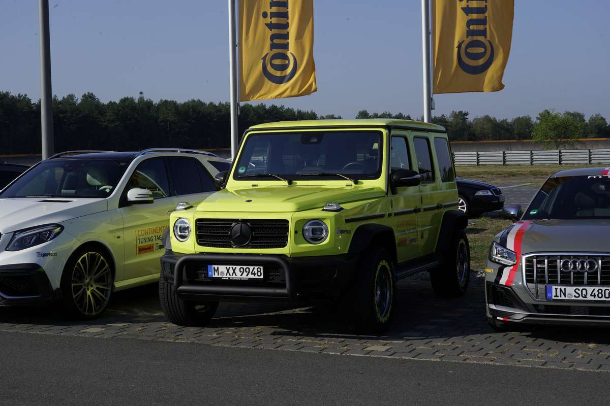 Mercedes G-Klasse Continental Reifen von delta4x4 Offroad Tuning