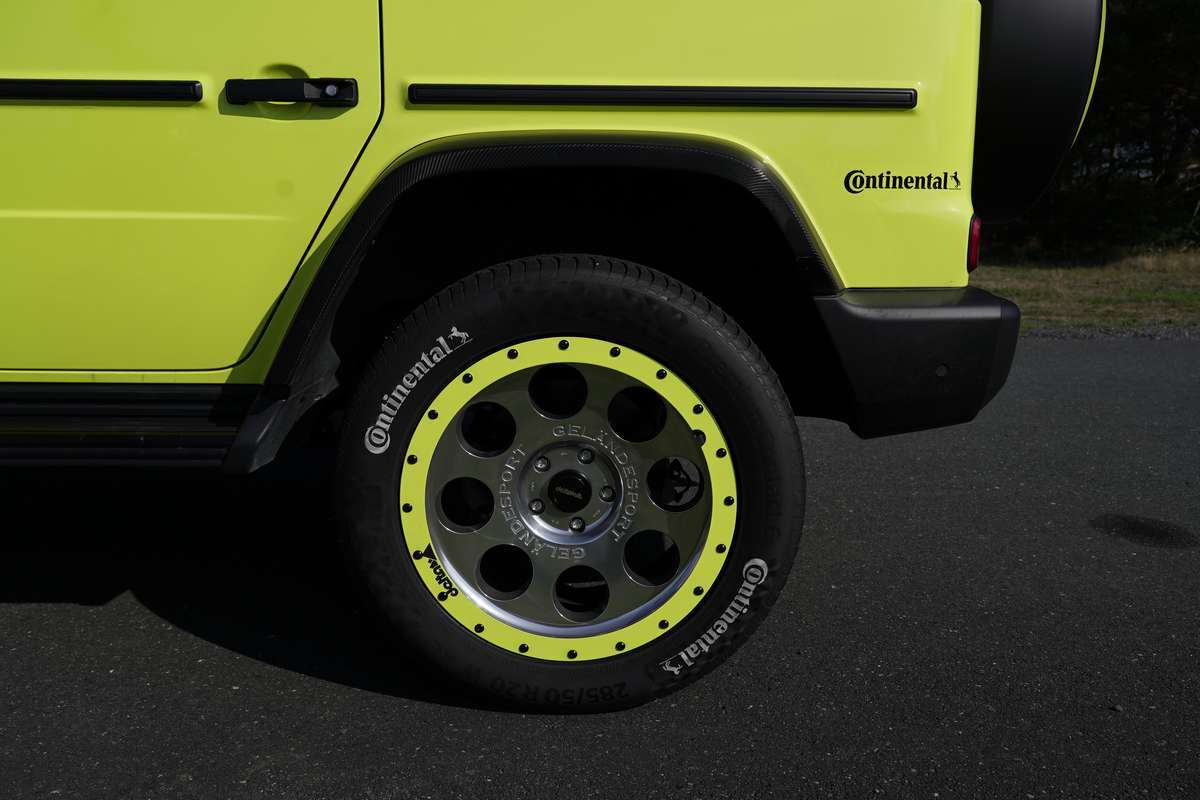 Mercedes G-Class Continental tyres by delta4x4 Offroad Tuning