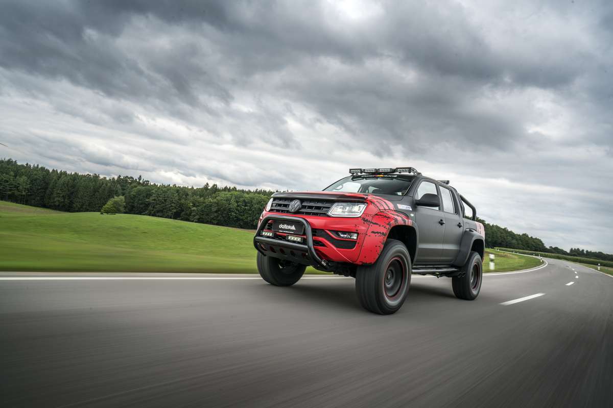 VW Amarok Fahrwerk Höherlegung von delta4x4 Offroad Tuning