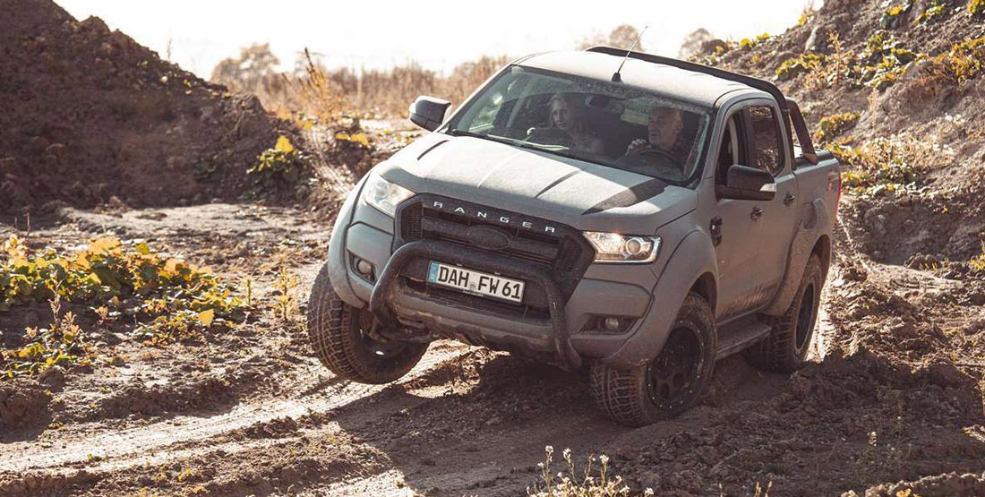 Ford Ranger Fahrwerk Höherlegung von delta4x4 Offroad Tuning