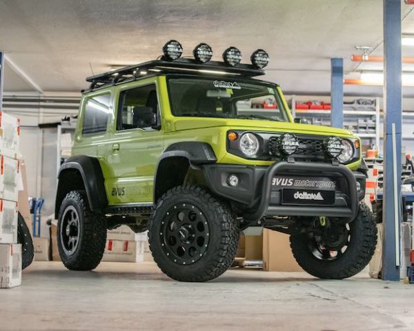 Suzuki Jimny with portal axles | delta4x4