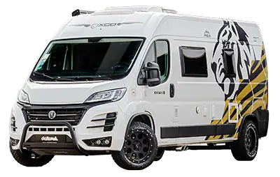 Fiat Ducato delta4x4 Campervan mit Offroad-Package