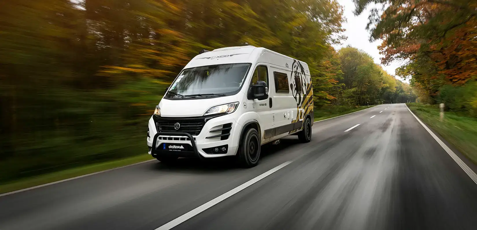 Fiat Ducato delta4x4 Campervan with Offroad-Package